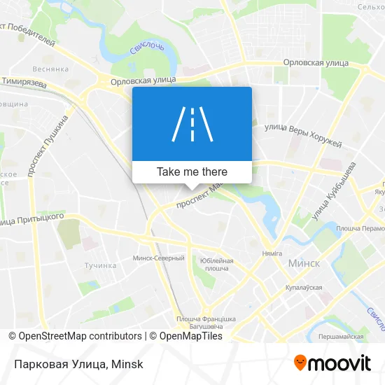 Парковая Улица map