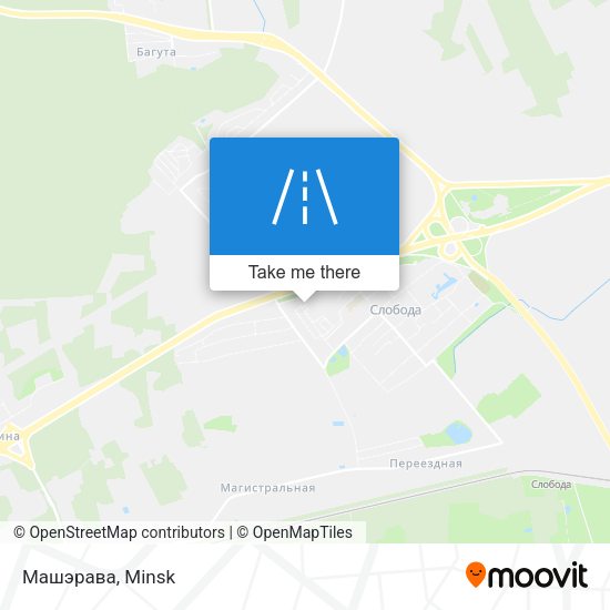 Машэрава map