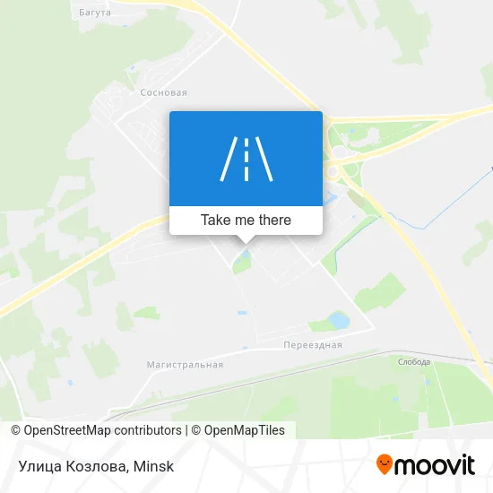 Улица Козлова map