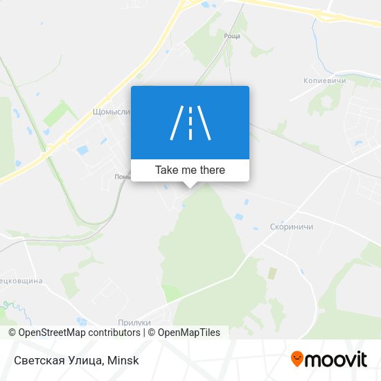 Светская Улица map