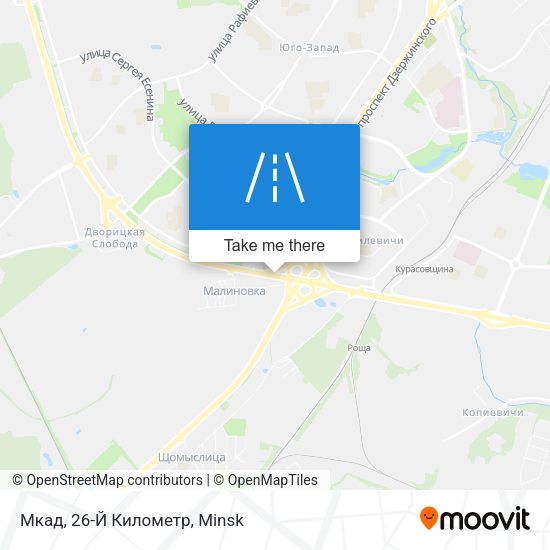 Мкад, 26-Й Километр map