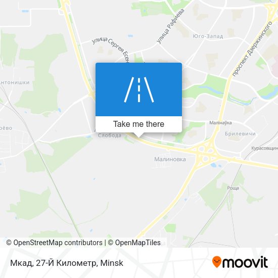 Мкад, 27-Й Километр map