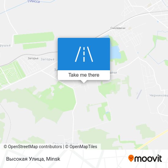 Высокая Улица map