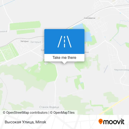 Высокая Улица map