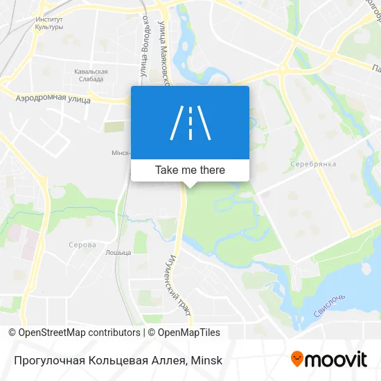Прогулочная Кольцевая Аллея map