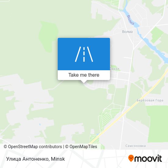 Улица Антоненко map