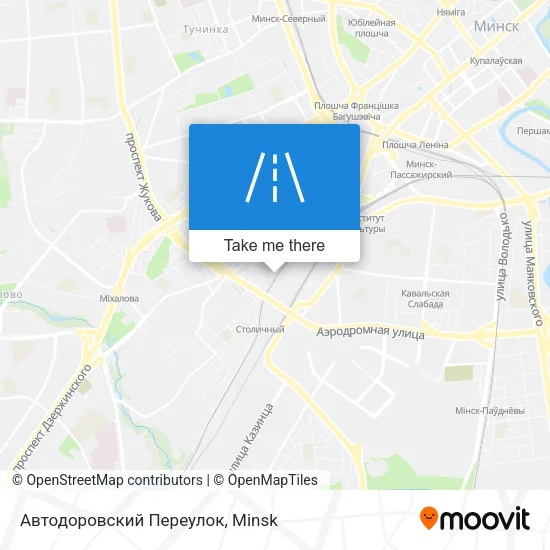 Автодоровский Переулок map