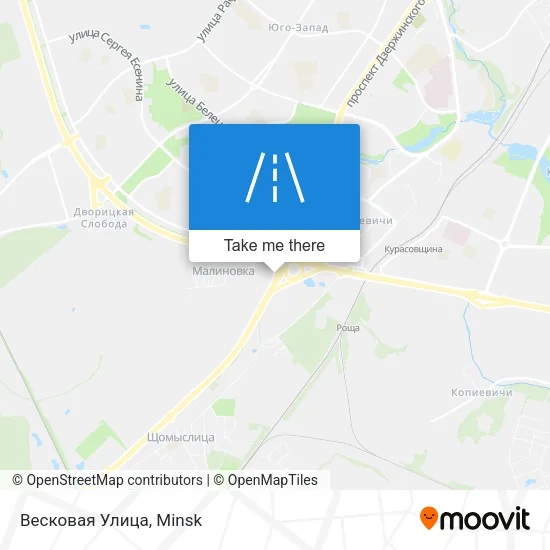 Весковая Улица map