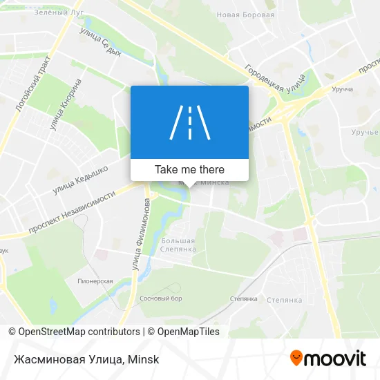 Жасминовая Улица map