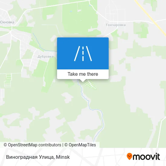 Виноградная Улица map