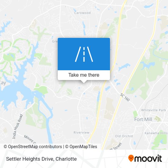 Settler Heights Drive map