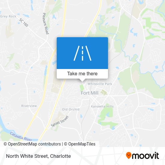 North White Street map