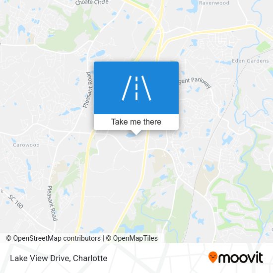 Lake View Drive map