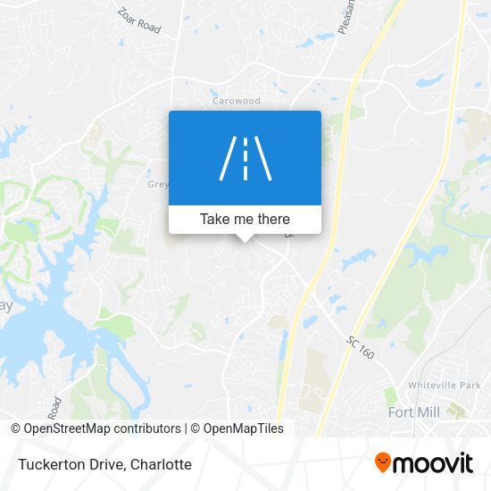 Tuckerton Drive map