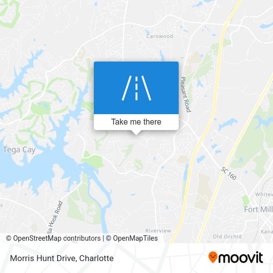 Mapa de Morris Hunt Drive