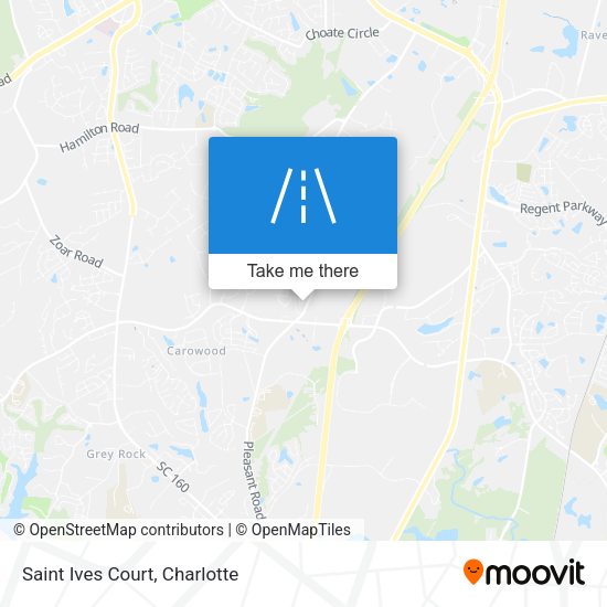 Saint Ives Court map