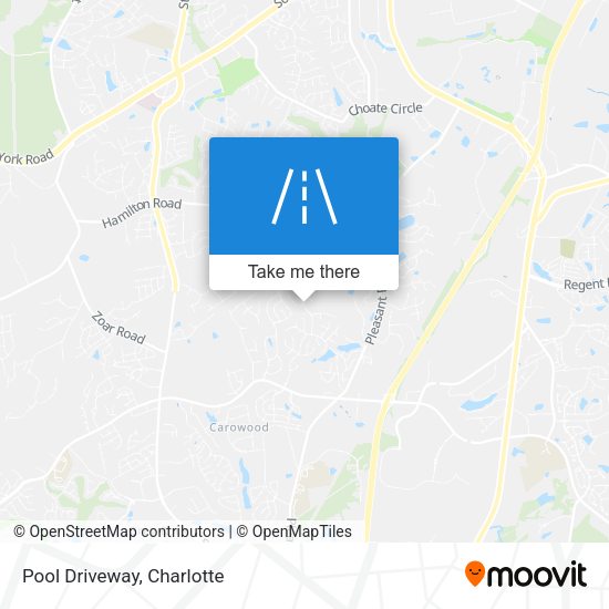 Mapa de Pool Driveway