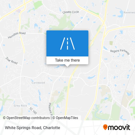Mapa de White Springs Road
