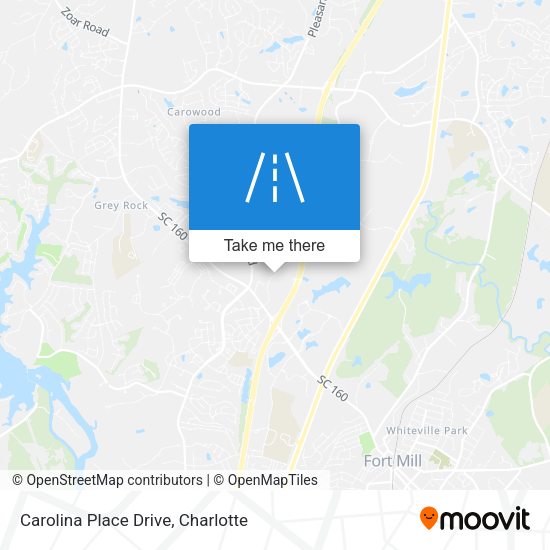 Carolina Place Drive map