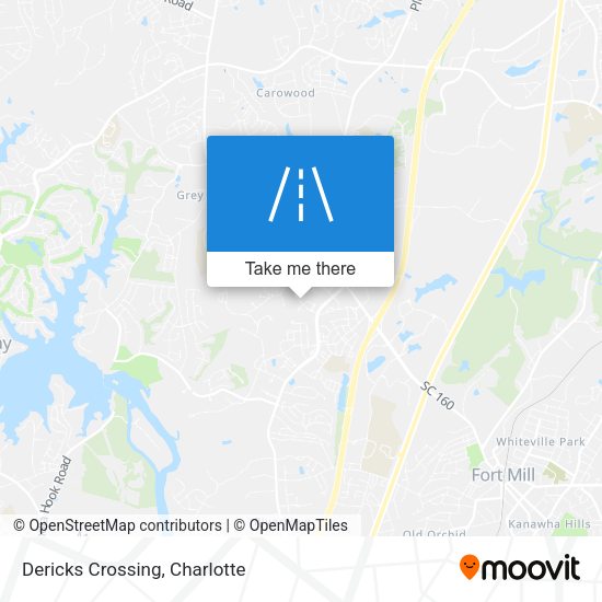 Mapa de Dericks Crossing