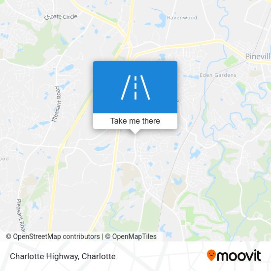 Charlotte Highway map