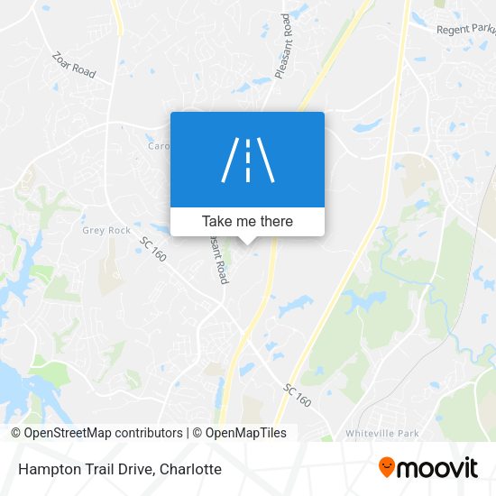 Mapa de Hampton Trail Drive