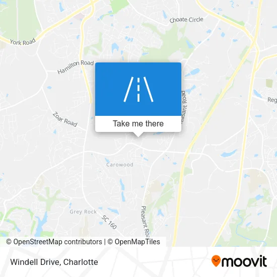 Windell Drive map