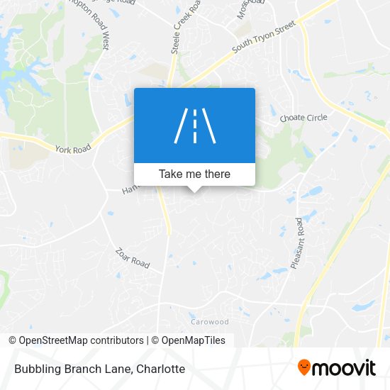 Mapa de Bubbling Branch Lane