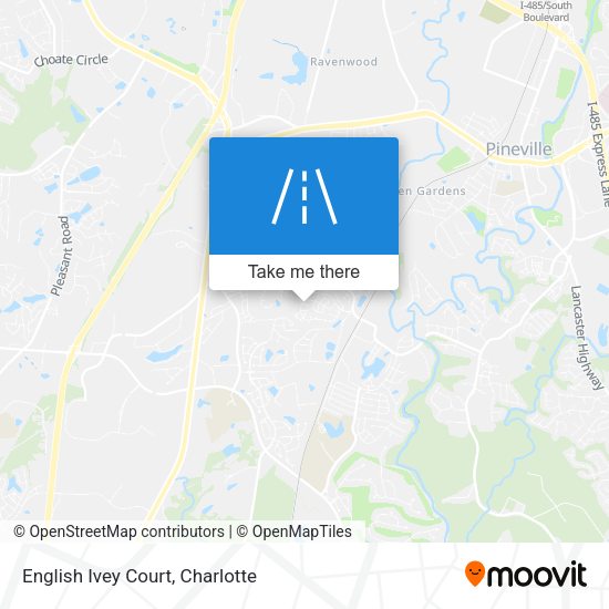 Mapa de English Ivey Court