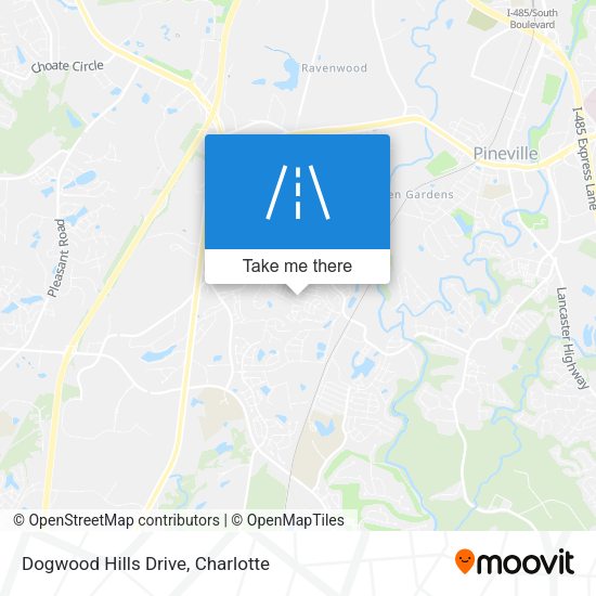 Mapa de Dogwood Hills Drive
