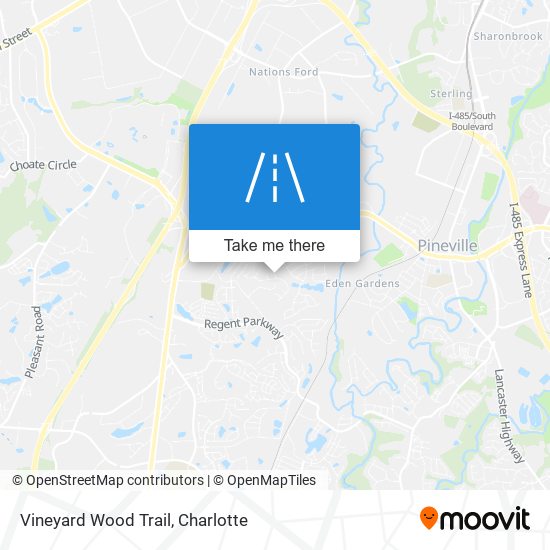 Vineyard Wood Trail map