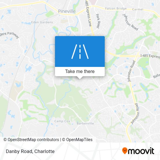 Danby Road map