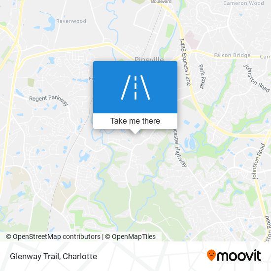 Mapa de Glenway Trail