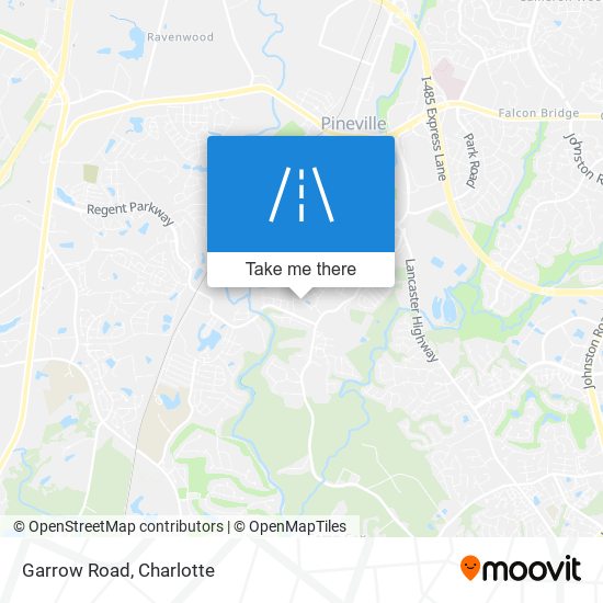 Mapa de Garrow Road