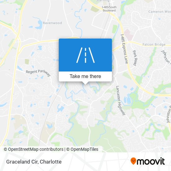 Graceland Cir map
