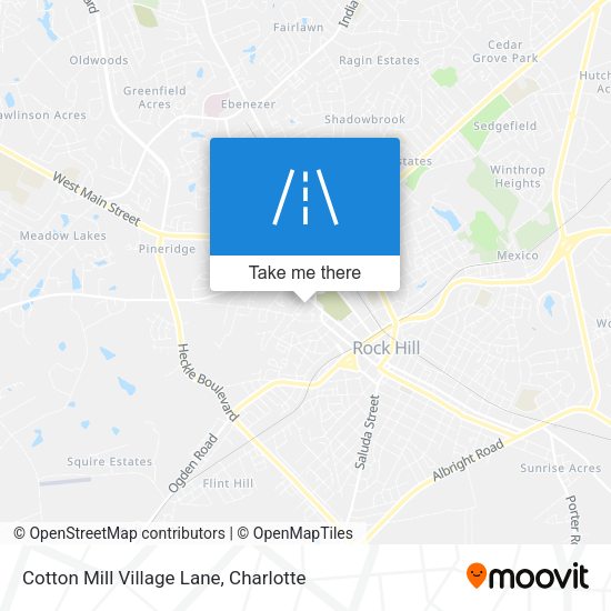 Cotton Mill Village Lane map