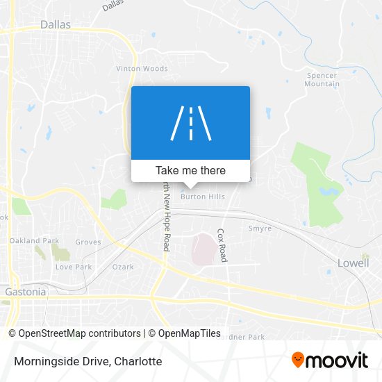 Morningside Drive map