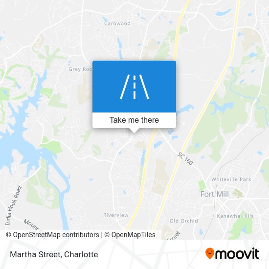 Mapa de Martha Street