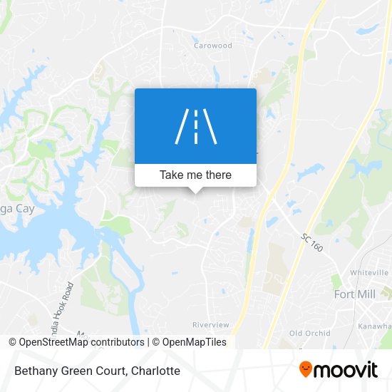 Mapa de Bethany Green Court