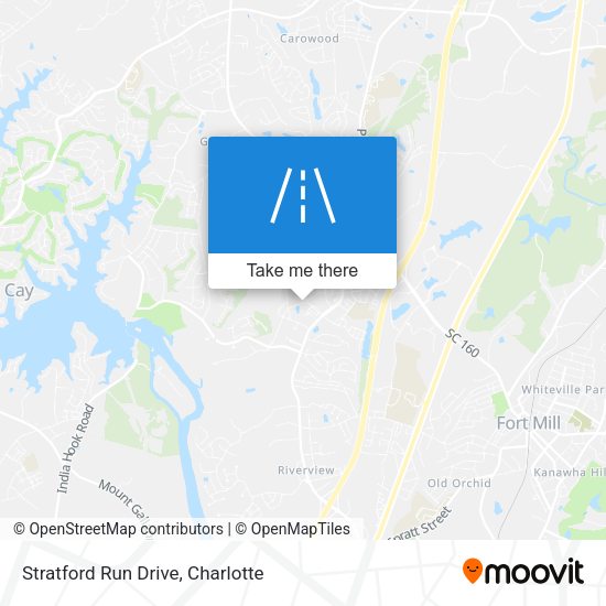 Mapa de Stratford Run Drive
