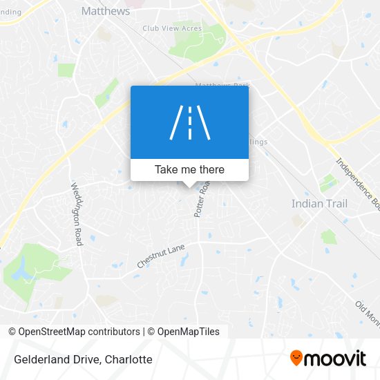 Gelderland Drive map