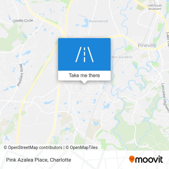 Pink Azalea Place map