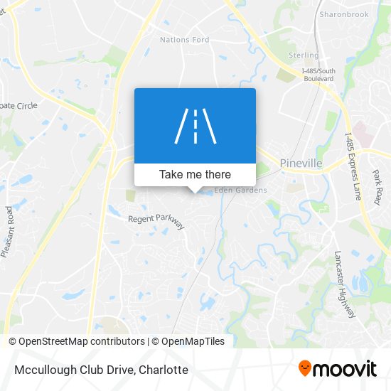 Mapa de Mccullough Club Drive