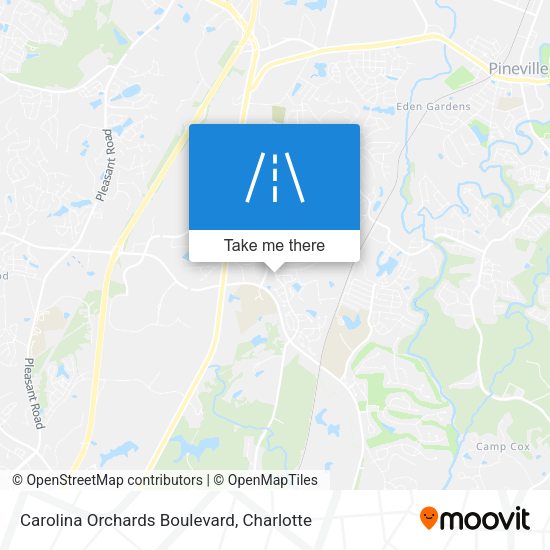 Carolina Orchards Boulevard map