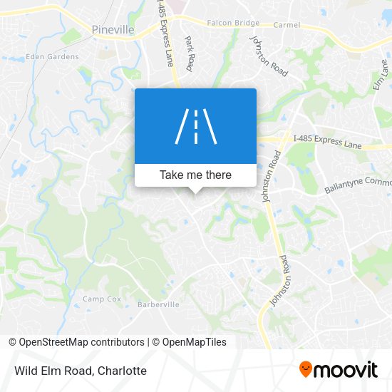 Mapa de Wild Elm Road