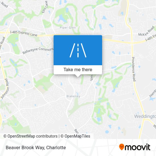 Beaver Brook Way map