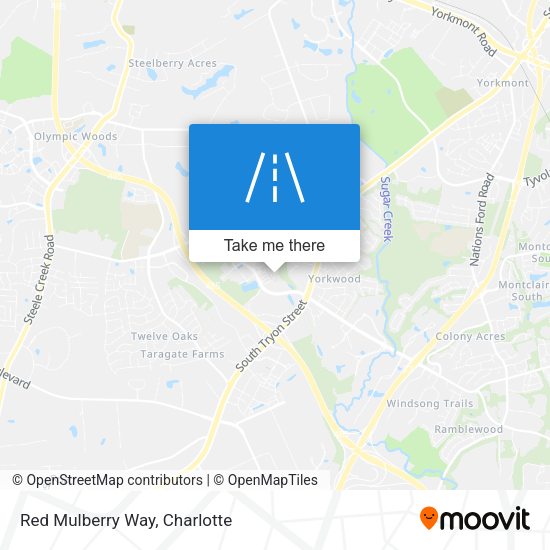 Mapa de Red Mulberry Way