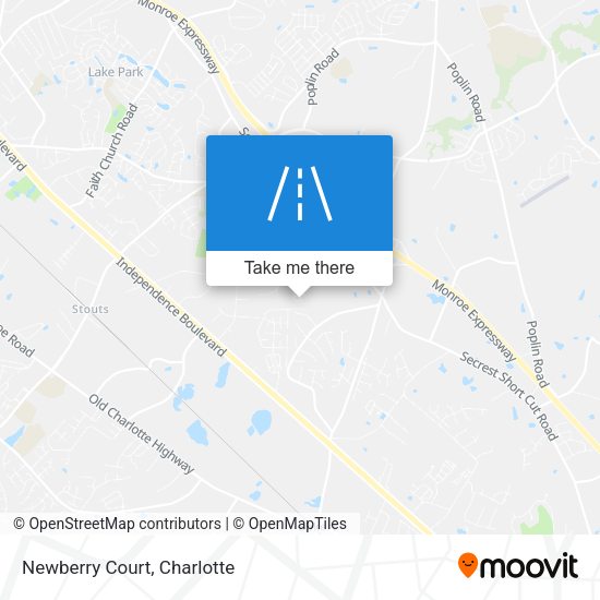 Mapa de Newberry Court