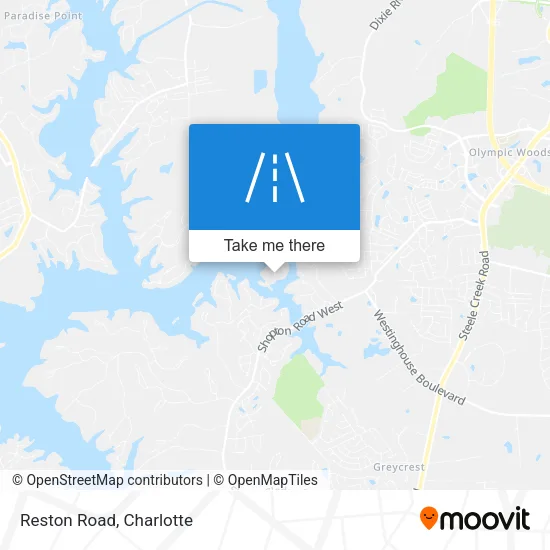 Reston Road map