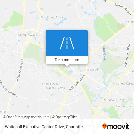 Whitehall Executive Center Drive map